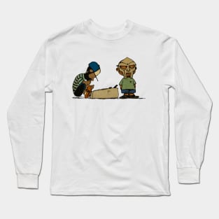 J DILLA With Mf Doom QVintage Long Sleeve T-Shirt